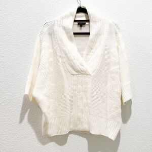 The Limited V- Neck Chunky Knit Sweater